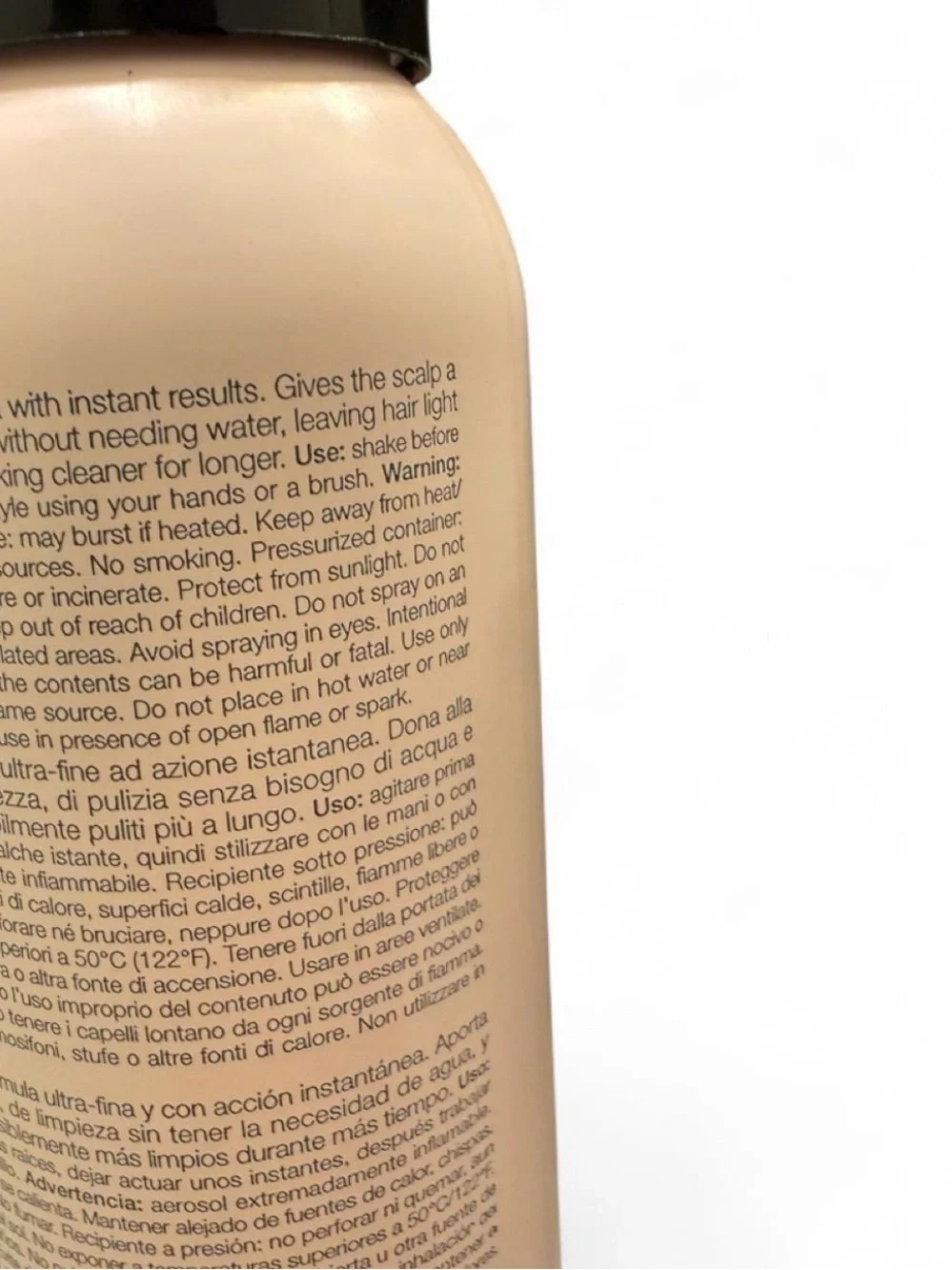 milk shake Lifestyling Dry Shampoo - Pink Bottle